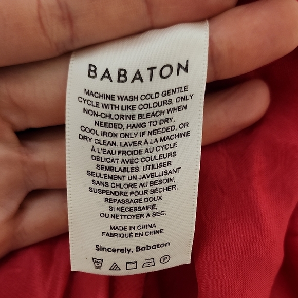 Babaton Pink Midi Slip Skirt for Cocktail Nights - Picture 8 of 12